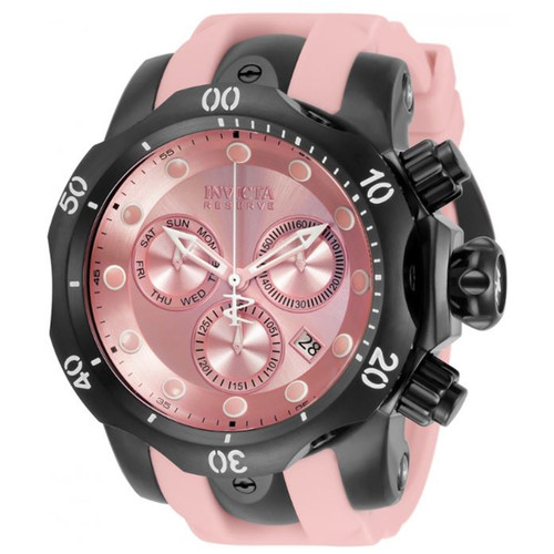 Invicta Men's 33240 Reserve Quartz Chronograph Pink Dial Watch