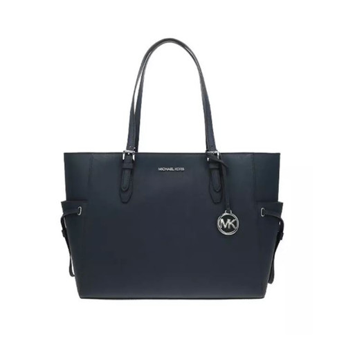 Michael Kors Gilly Large Saffiano Leather Tote Bag (Navy) 35S1S2GT7L-Navy