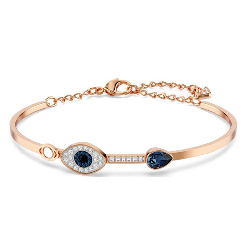 Symbolica bangle Evil eye, Blue, Mixed metal finish 5171991