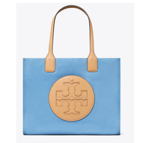 Tory Burch Ella Small Tote (Daphn Blue) 169723-496