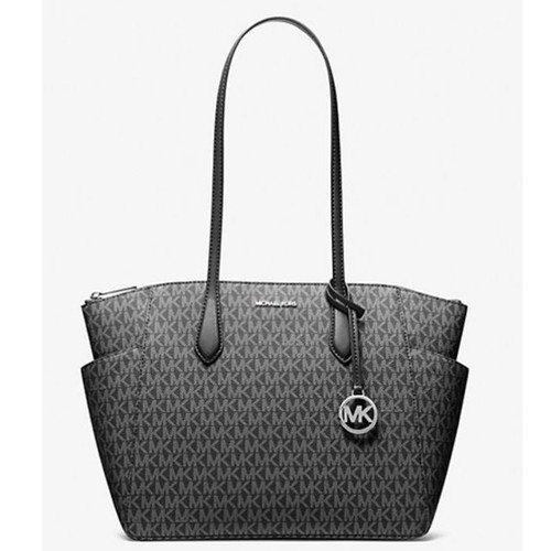 Michael Kors Marilyn Medium Signature Logo Tote Bag 35F5S6AT2B-001