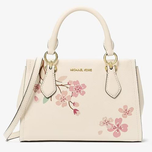 Michael Kors Marilyn Small Embellished Satchel 35S6G6AM5L-Ltcream