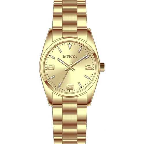 Invicta Men's 69175 Celestial Quartz PC21S Gold Dial Watch