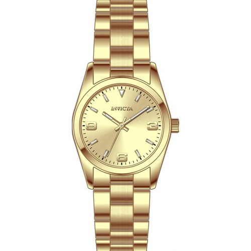 Invicta Women's 69182 Celestial Quartz PC21S Gold Dial Watch