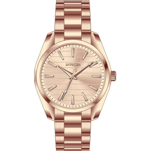Invicta Men's 69196 Celestial Quartz PC21S Rose Gold Dial Watch