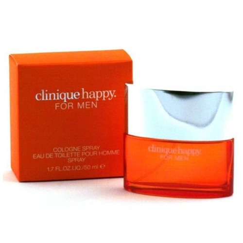Clinique Happy Eau De Toilette Cologne for Men 1.7 Oz