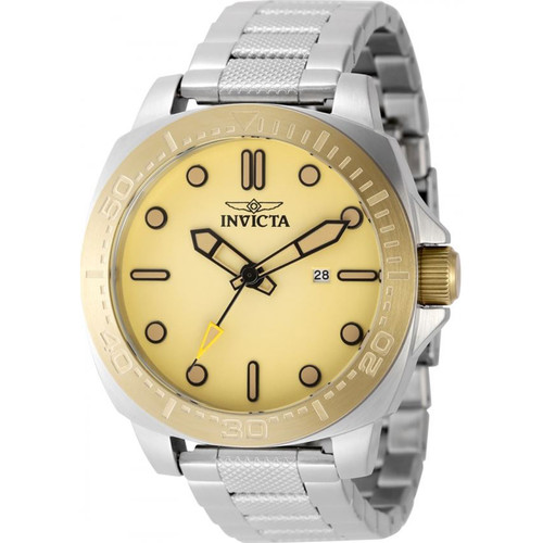 Invicta Men's 49102 Speedway Quartz PC32 Yellow Dial Watch