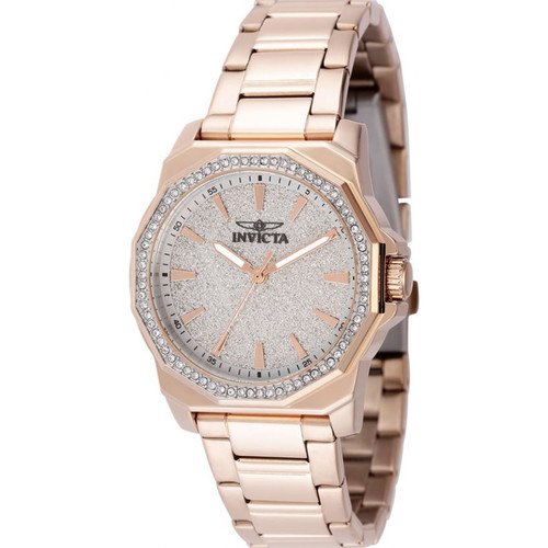Invicta Women's 49131 Speedway Quartz 3 Hand Silver Dial Watch