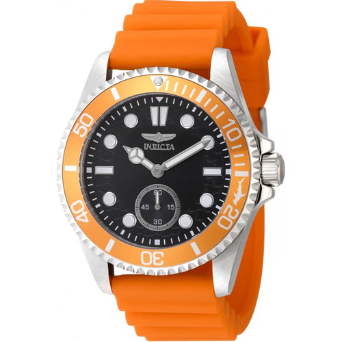 Invicta Men's 49337 Pro Diver Quartz 2 Hand Black Dial Watch