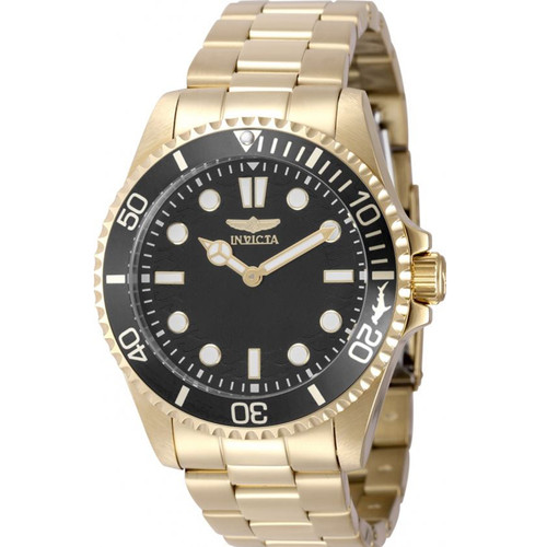 Invicta Men's 49701 Pro Diver Quartz PC20S Black Dial Watch
