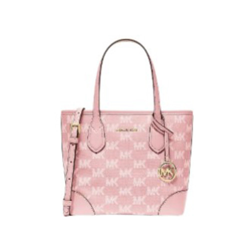 Michael Kors Eva Extra-Small Logo Jacquard Convertible Tote Bag 35S6GV0T0C-424