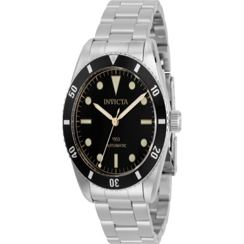 Invicta Men's 31290 Pro Diver Automatic 3 Hand Black Dial Watch