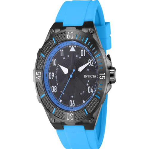 Invicta Men's 39898 Aviator Quartz Multifunction Black Dial Watch