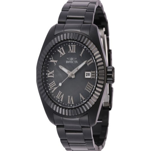 InvictaWomen's 44277 Angel Quartz PC32 Black Dial Watch
