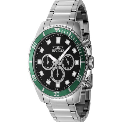 Invicta Men's 46051 Pro Diver Quartz Chronograph Black Dial Watch