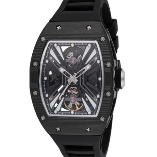 Invicta Men's 49029 S1 Rally Automatic 3 Hand Black Dial Watch