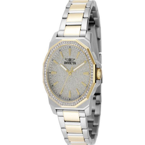 Invicta Women's 49129 Speedway Quartz 3 Hand Silver Dial Watch