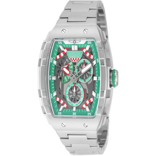 INVICTA Men's 49219 Invicta Racing Quartz VD86 Plastic, Skeleton, Metal Dial Watch