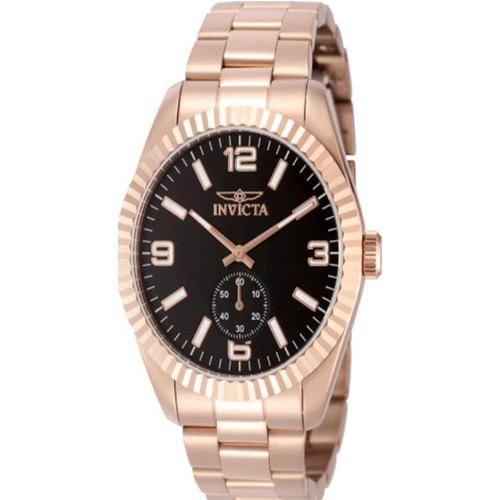 Invicta Men's 49392 Specialty  Quartz Multifunction Black Dial Watch