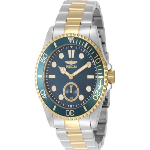 Invicta Men's 49424 Pro Diver Quartz VD78 Blue Dial Watch