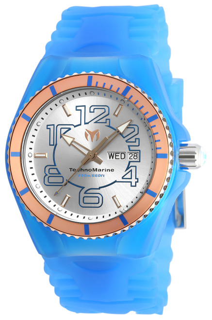 Technomarine Men's TM-115146 Cruise JellyFish Quartz Silver Dial Watch
