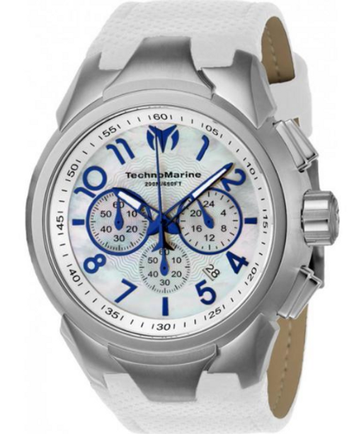 TechnoMarine Men's TM-715021 Sea Dream Quartz  White Dial Watch