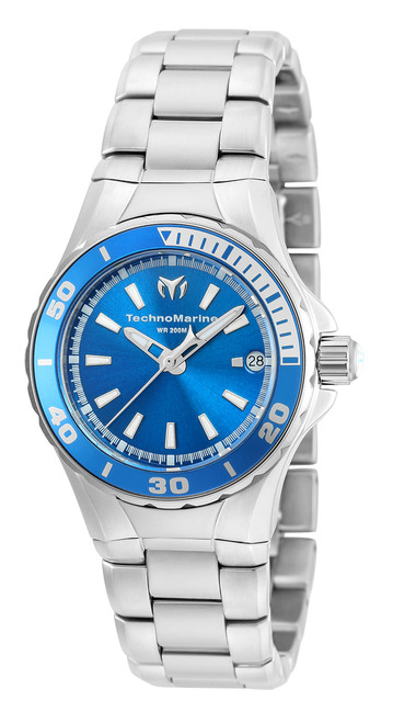 Technomarine Women's TM-215006 Sea Manta Quartz Blue Dial Watch