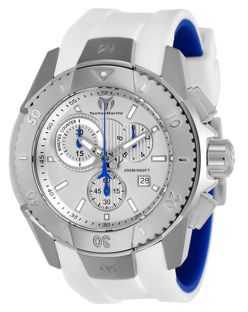 TechnoMarine Men's TM-616001 UF6 Men Quartz  Silver Dial Watch