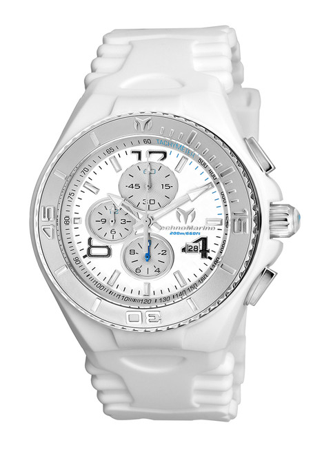 Technomarine Men's TM-115108 Cruise JellyFish Quartz Silver Dial Watch