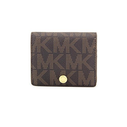 Michael Kors Jet Set Signature Flap Card Holder 32F4GLSF1B-200