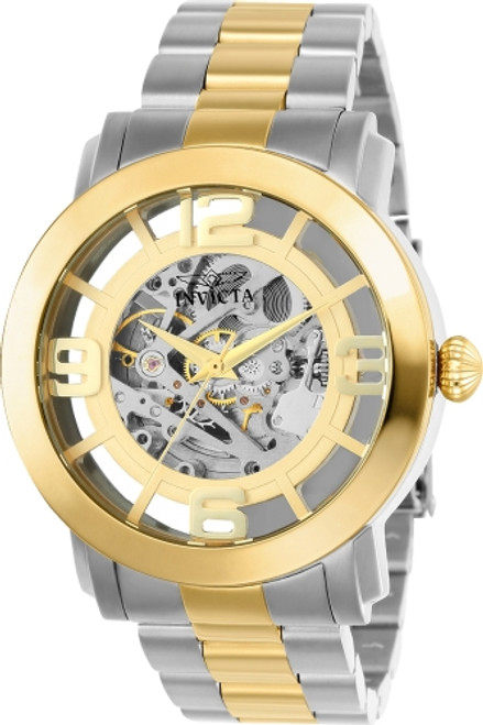 Invicta Men's 22583 Vintage Automatic 3 Hand Gold Dial Watch