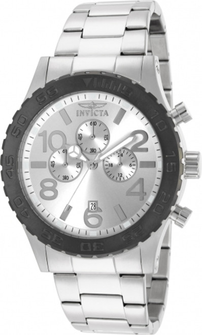 Invicta Men's 15159 Specialty Quartz Multifunction Silver Dial Watch