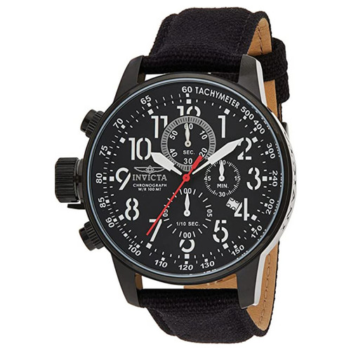 Invicta Men's 1517 I-Force Quartz Chronograph Black Dial Watch