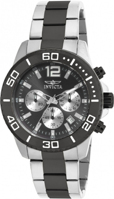 Invicta Men's 17401 Pro Diver Quartz Chronograph Black Dial Watch