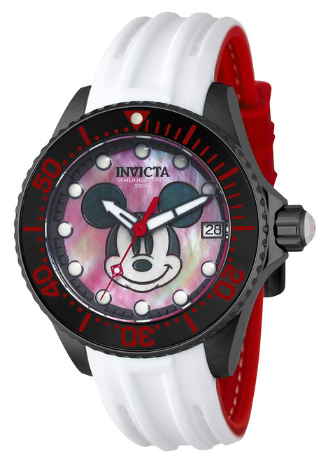 Invicta Women's 22755 Disney Automatic 3 Hand Red, Black, White Dial Watch