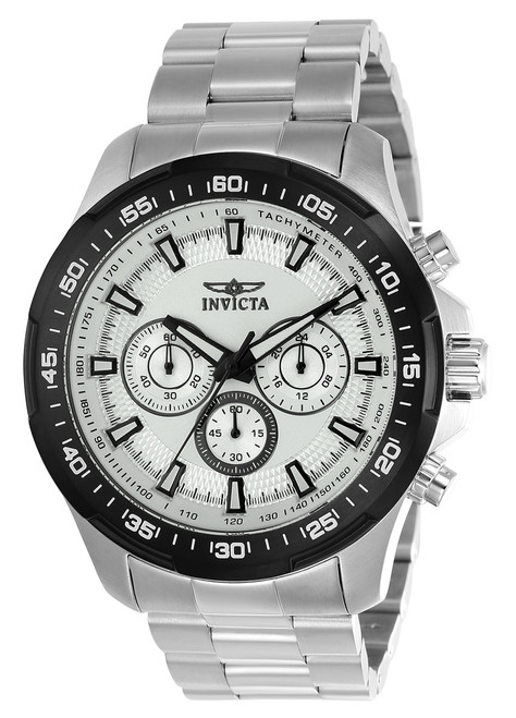Invicta Men's 25480 Speedway Quartz Multifunction Silver Dial Watch