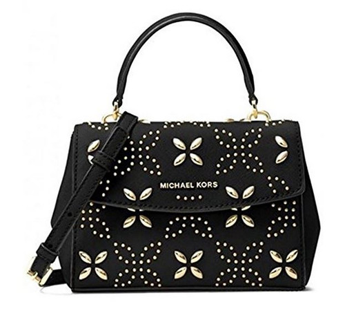 Michael Kors Michael Kors Ava Extra-Small Floral Studded Crossbody 228.00