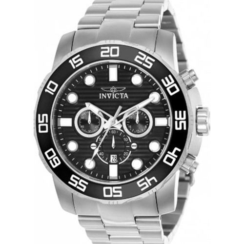 Invicta Men's 22226 Pro Diver Quartz Chronograph Black Dial Watch