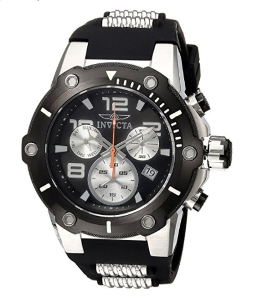 Invicta Men's 22235 Speedway Quartz Chronograph Black Dial Watch