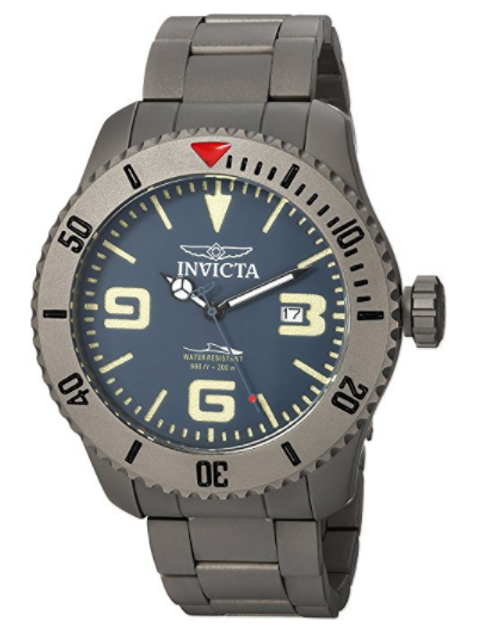 Invicta Men's 23127 Pro Diver Automatic 3 Hand Navy Blue Dial Watch