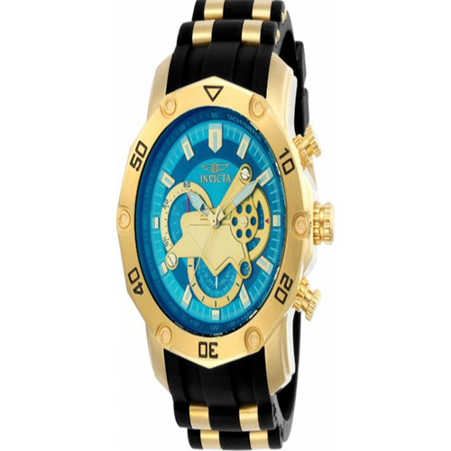 Invicta Men's 23426 Pro Diver Quartz Multifunction Blue Dial Watch