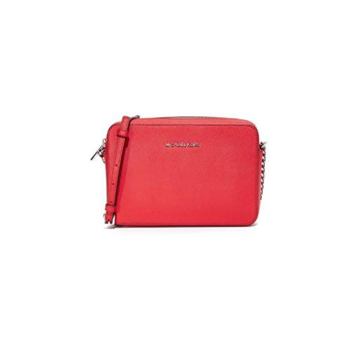 MICHAEL Michael Kors Women's Large East / West Cross Body Bag, Bright Red, One Size
