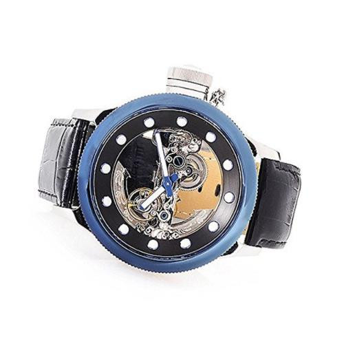 Invicta Men's 24596 Russian Diver Automatic 3 Hand Black Dial Watch