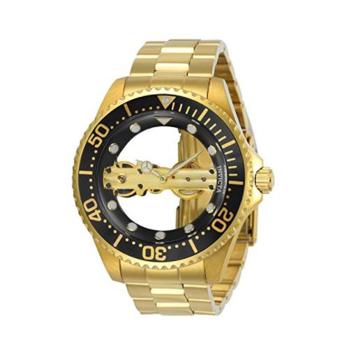 Invicta Men's 24694 Pro Diver Mechanical Multifunction Black Dial Watch