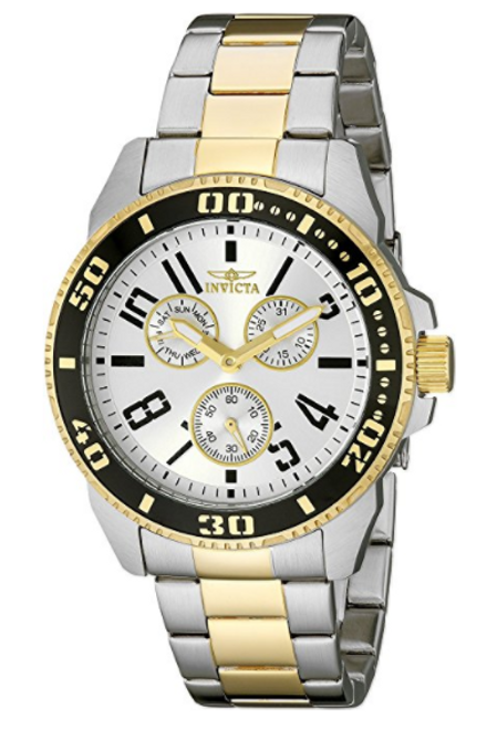 Invicta Men's 16981 Pro Diver Quartz Chronograph White Dial Watch