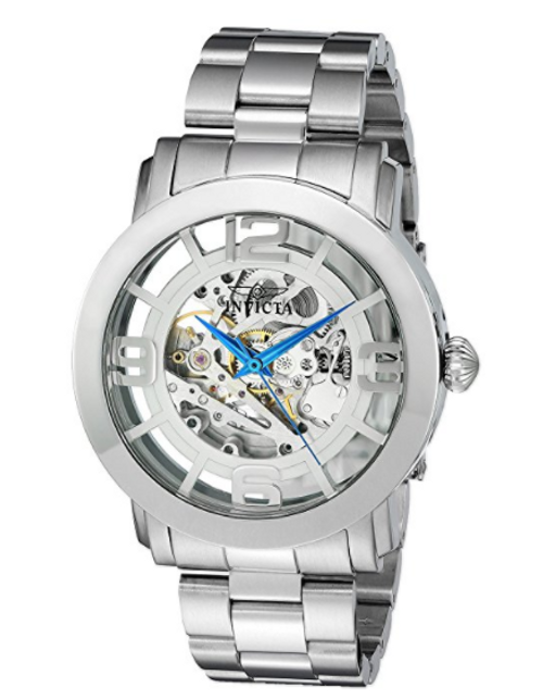 Invicta Men's 22581 Vintage Automatic 3 Hand Silver Dial Watch