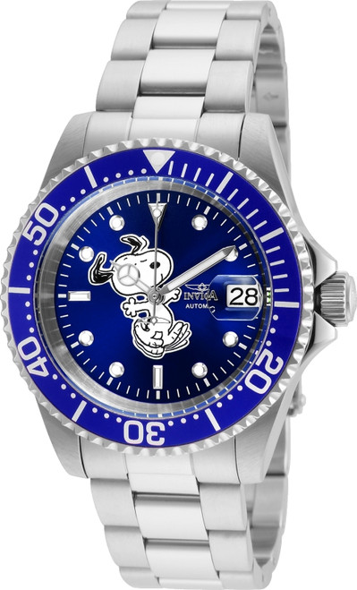 Invicta Men's 24783 Character  Automatic 3 Hand Blue Dial Watch