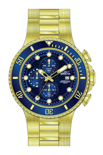 Invicta Men's 25297 Pro Diver Quartz Multifunction Blue Dial Watch