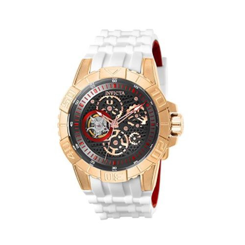 Invicta Men's 25412 Pro Diver Automatic Multifunction Black, Rose Gold Dial Watch