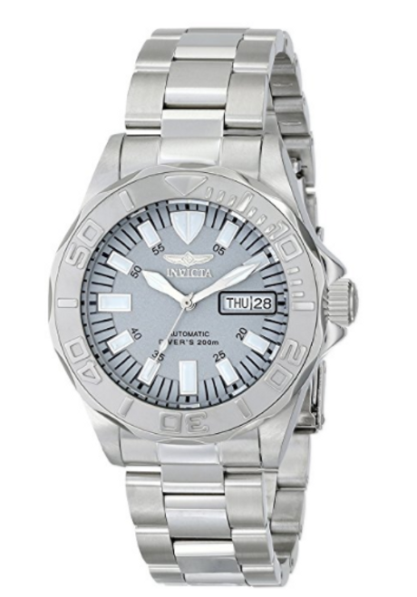 Invicta Men's 7048 Signature Automatic 3 Hand Grey Dial Watch